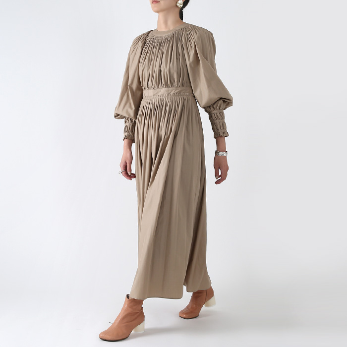 Balloon Pleat One Piece バルーンプリーツデザインロングワンピース Women Ndc Japan Online Balloon Pleat One Piece バルーンプリーツデザインロングワンピース Women Ndc Japan Online