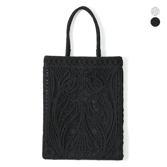 R)Cording Embroidery Tote Bag/コーディングエンブロイダリートート 